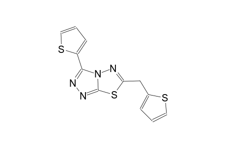 [1,2,4]triazolo[3,4-b][1,3,4]thiadiazole, 3-(2-thienyl)-6-(2-thienylmethyl)-