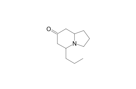 5-Propylindolizidin-7-one