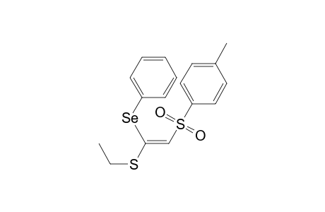 (Z)-1-Ethylthio-1-phenylseleno-2-(p-toluenesulfonyl)ethene