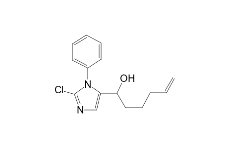 1-(2-Chloro-1-phenyl-1H-imidazol-5-yl)hex-5-en-1-ol
