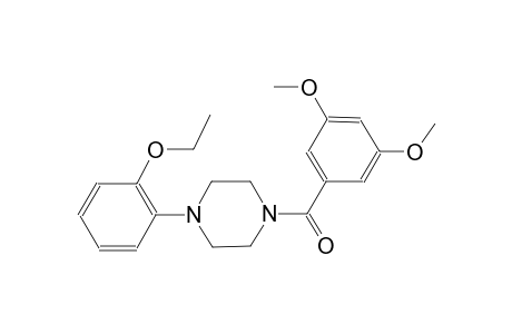 1-(3,5-dimethoxybenzoyl)-4-(2-ethoxyphenyl)piperazine