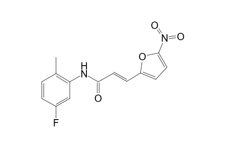 (2E)-N-(5-Fluoro-2-methylphenyl)-3-(5-nitro-2-furyl)-2-propenamide