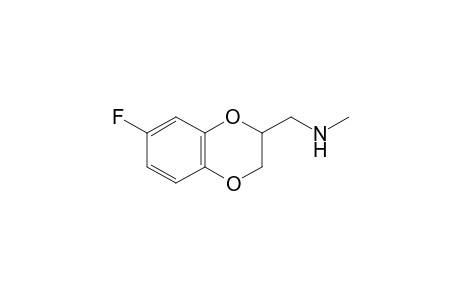 1-(7-Fluoro-2,3-dihydro-1,4-benzodioxin-2-yl)-N-methylmethanamine
