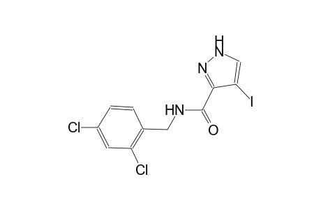 N-(2,4-dichlorobenzyl)-4-iodo-1H-pyrazole-3-carboxamide
