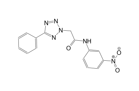 N-(3-nitrophenyl)-2-(5-phenyl-2H-tetraazol-2-yl)acetamide