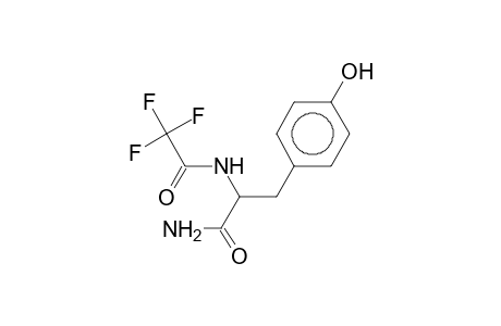3-(4-Hydroxy-phenyl)-2-(2,2,2-trifluoro-acetylamino)-propionamide