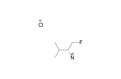 (S)-1-FLUORO-3-METHYLBUTANE-2-AMINE-HYDROCHLORIDE