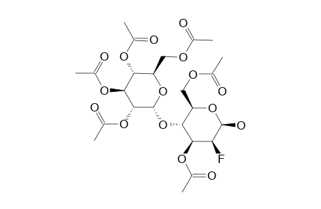 3,6-DI-O-ACETYL-4-O-(2',3',4',6'-TETRA-O-ACETYL-ALPHA-D-GLUCOPYRANOSYL)-2-DEOXY-2-FLUORO-BETA-D-MANNOPYRANOSIDE