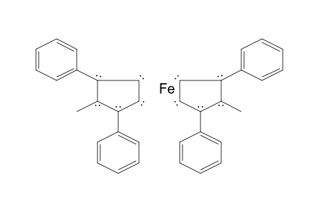 Ferrocene, 1,1'-dimethyl-2,2',5,5'-tetraphenyl-