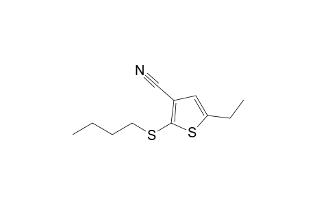 5-Ethyl-2-(butylthio)-3-cyanothiophene