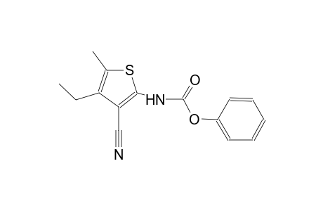 phenyl 3-cyano-4-ethyl-5-methyl-2-thienylcarbamate
