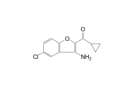 (3-amino-5-chloro-1-benzofuran-2-yl)(cyclopropyl)methanone