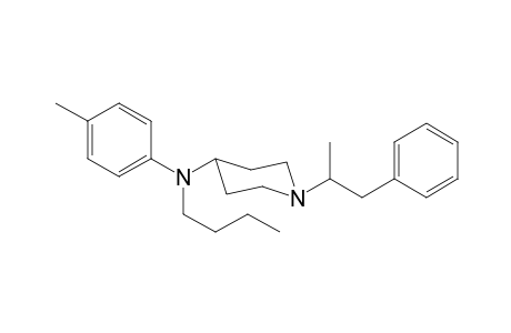N-Butyl-N-4-methylphenyl-1-(1-phenylpropan-2-yl)piperidin-4-amine