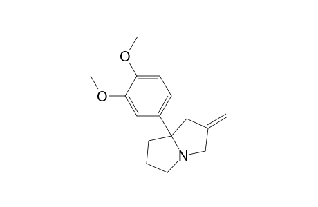 8-(3,4-dimethoxyphenyl)-2-methylene-pyrrolizidine