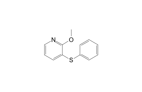 2-Methoxy-3-(phenylsulfanyl)pyridine