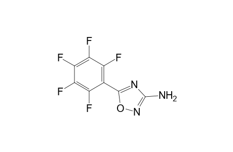 5-(2,3,4,5,6-pentafluorophenyl)-1,2,4-oxadiazol-3-amine