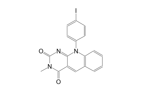 pyrimido[4,5-b]quinoline-2,4(3H,10H)-dione, 10-(4-iodophenyl)-3-methyl-