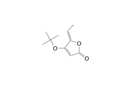 2(5H)-Furanone, 4-(1,1-dimethylethoxy)-5-ethylidene-, (Z)-