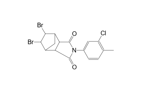 5,6-dibromo-2-(3-chloro-4-methylphenyl)hexahydro-1H-4,7-methanoisoindole-1,3(2H)-dione