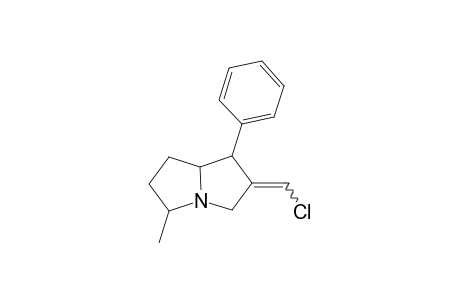 5-Methyl-2-chloromethylene-1-phenylpyrrolizidine