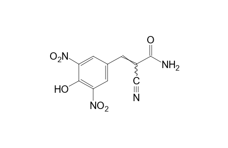 alpha-cyano-3,5-dinitro-4-hdyroxycinnamamide
