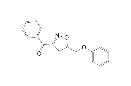 3-Benzoyl-5-phenoxymethyl-4,5-dihydroisoxazole