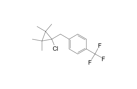 1-Chloro-1-[p-(trifluoromethyl)benzyl]-2,2,3,3-tetramethylcyclopropane