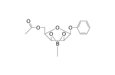 (2-Ethyl-6-phenoxytetrahydrofuro[3,4-d][1,3,2]dioxaborol-4-yl)methyl acetate
