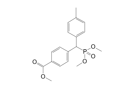 Methyl 4-((dimethoxyphosphoryl)(p-tolyl)methyl)benzoate