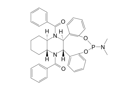 ((11bS,12aR,16aR,17aS)-6-(dimethylamino)-12a,13,14,15,16,16a-hexahydrodibenzo[4,5:8,9][1,3,2]dioxaphosphonino[6,7-b]quinoxaline-12,17(11bH,17aH)-diyl)bis(phenylmethanone)