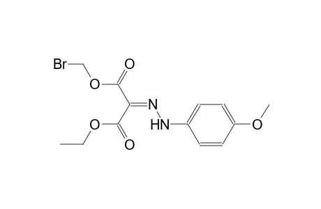 1-(bromomethyl) 3-ethyl (2E)-2-[(4-methoxyphenyl)hydrazono]propanedioate