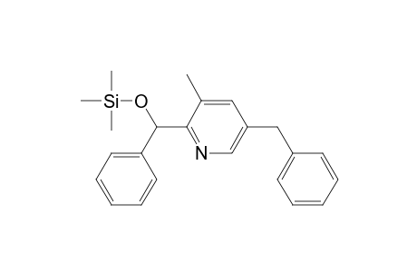 Pyridine, 3-methyl-5-(phenylmethyl)-2-[phenyl[(trimethylsilyl)oxy]me thyl]-