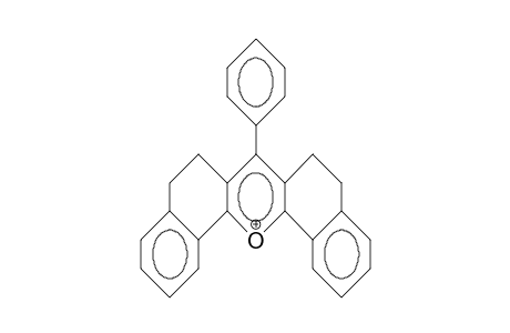 4-Phenyl-2,3:5,6-bis(dihydro-naphtho)-pyrylium cation