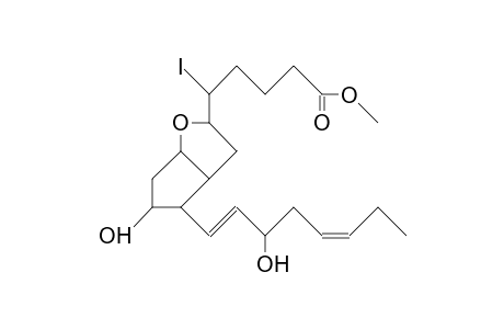 5-Iodo-/.delta.-17/-prostaglandin-I1-methyl ester