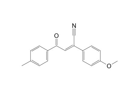 (Z)-4-keto-2-(4-methoxyphenyl)-4-(4-methylphenyl)but-2-enenitrile