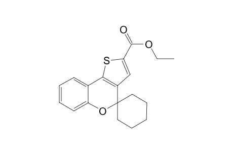 Ethyl spiro[cyclohexane-1,4'-thieno[3,2-c]chromene]-2'-carboxylate