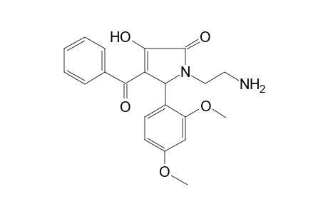 1-(2-Amino-ethyl)-4-benzoyl-5-(2,4-dimethoxy-phenyl)-3-hydroxy-1,5-dihydro-pyrrol-2-one