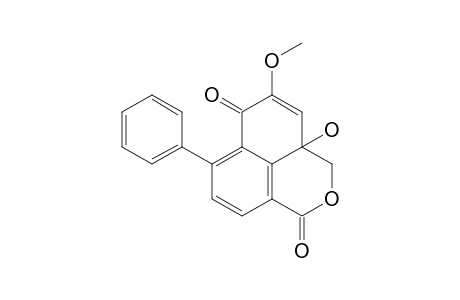 3A-HYDROXY-5-METHOXY-7-PHENYL-3,3A-DIHYDROBENZO-[DE]-ISOCHROMENE-1,6-DIONE