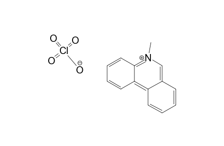 Phenanthridinium, 5-methyl-, perchlorate