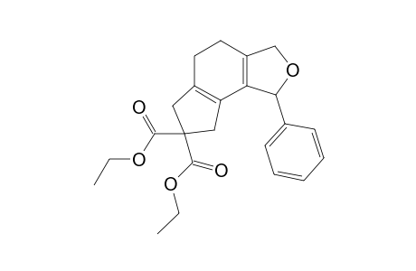 Diethyl 3-phenyl-4-oxatricyclo[7.3.0.0(2,6).0(1,9)]dodeca-2(6),1(9)-diene-11,11-dicarboxylate