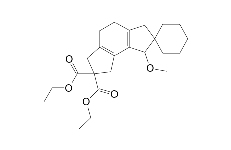 Diethyl spiro[cyclohexane-1,1'-(2'-methoxytricyclo[7.3.0.0(4',8')]dodeca-3'(11'),4'(8)-diene-6',6'-dicarboxylate