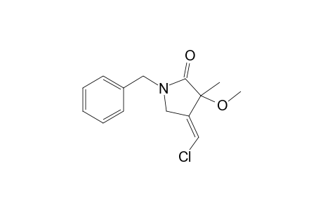 (E)-N-Benzyl-4-chloromethylen-3-methoxy-3-methyl-2-pyrrolidinone