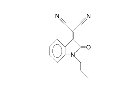 1-Propyl-3-(dicyano-methylidene)-indol-2-one