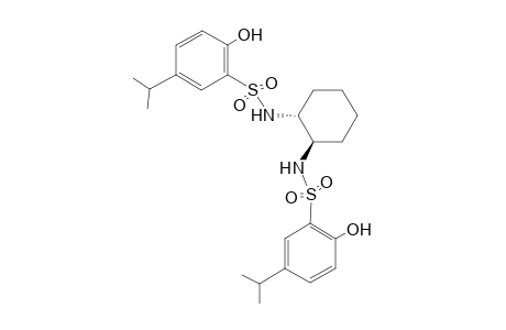 (1R,2R)-(+)-1,2-(5,5'-Diisopropyl-2,2'-dihydroxydibenzenesulfonamido)cyclohexane