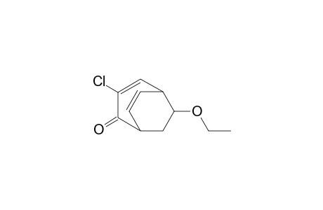 3-Chloro-9.exo.-ethoxybicyclo[3.2.2]nona-3,6-dien-2-one
