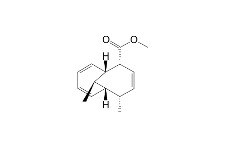 10.alpha.,11.beta.-Dimethyl-7.alpha.-(methoxycarbonyl)-(1H.beta.,6H.beta.)-bicyclo[4.4.1]undeca-2,4,8-triene