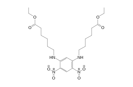 Diethyl 6,6'-((4,6-dinitro-1,3-phenylene)bis(azanediyl))dihexanoate