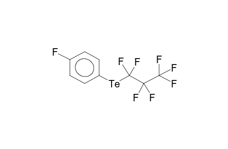 PARA-FLUOROPHENYLHEPTAFLUOROPROPYLTELLURIDE