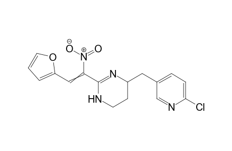 ((6-chloropyridin-3-yl)methyl)-2-(2-(furan-2-yl)-1-nitrovinyl)-1,4,5,6-tetrahydro-pyrimidine
