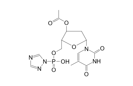 3'-O-ACETYLDEOXYTHYMIDINE-5'-1,2,4-TRIAZOLOPHOSPHATE